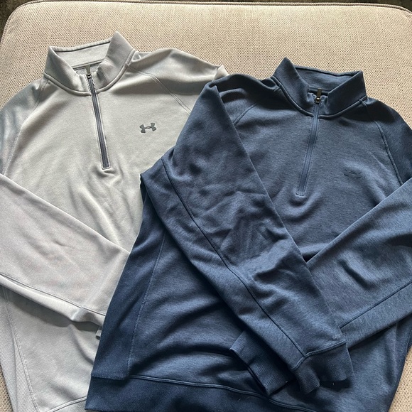 Under Armour 1/4 zip cold gear pullover - Picture 1 of 8